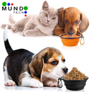 Bowls  de mascotas silicona plegable® Ideal Gatos y Perros Pequeños